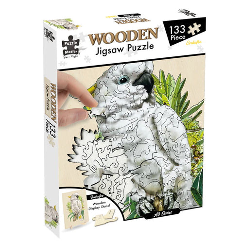 WOODEN PUZZLE - COCKATOO