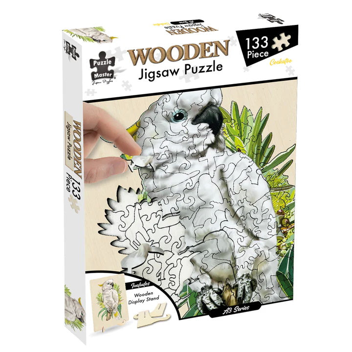 WOODEN PUZZLE - COCKATOO
