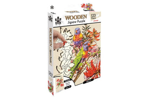 WOODEN PUZZLE - LORIKEET