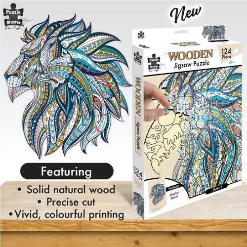 WOODEN PUZZLE - LION