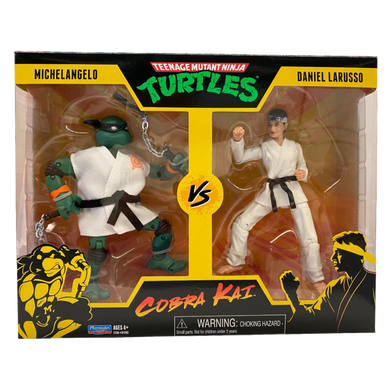 Teenage Mutant Ninja Turtles x Cobra Kai – Michelangelo vs. Daniel LaRusso