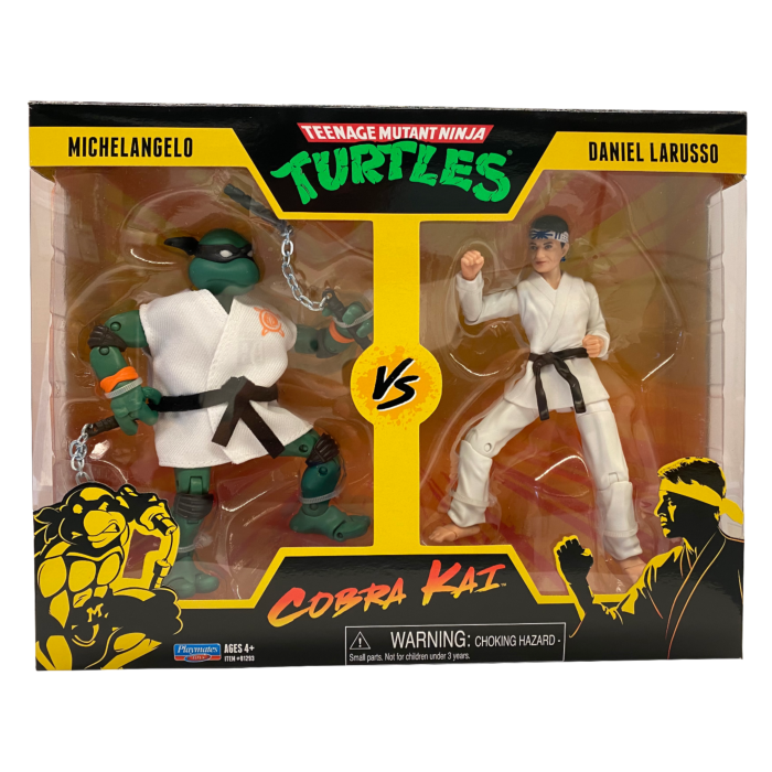 Teenage Mutant Ninja Turtles x Cobra Kai – Michelangelo vs. Daniel LaRusso