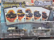 Oz Wheels Burnanza Twin Pack – HZ Panel Van & XY Falcon – 1:64