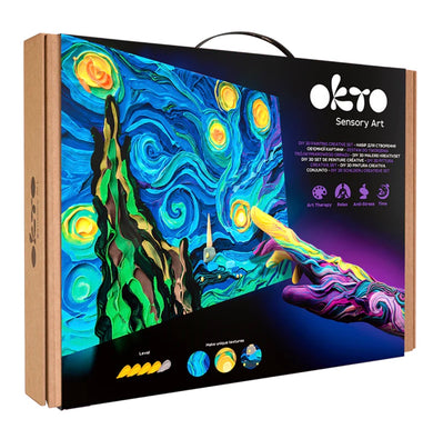 Sensory Art Creative Set Starry Night 30 Cm X 40 Cm