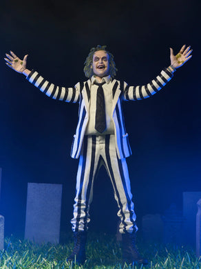 BEETLEJUICE (1988) - BLACK & WHITE STRIPED SUIT BEETLEJUICE - 7