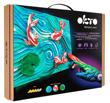 Sensory Art Creative Set Koi Carps 30 Cm X 40 Cm