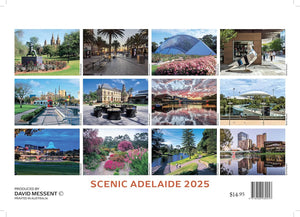 2025 Calendar Scenic Adelaide David Messent