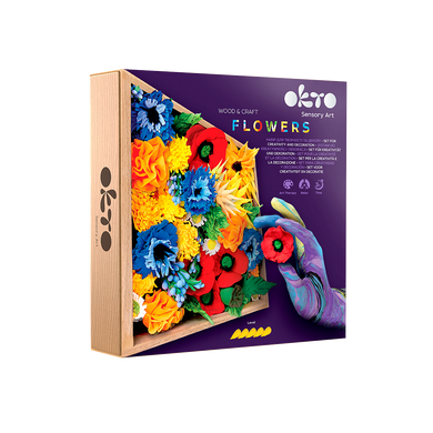 Wood & Craft DIY Flowers Freedom 21cm X 21cm