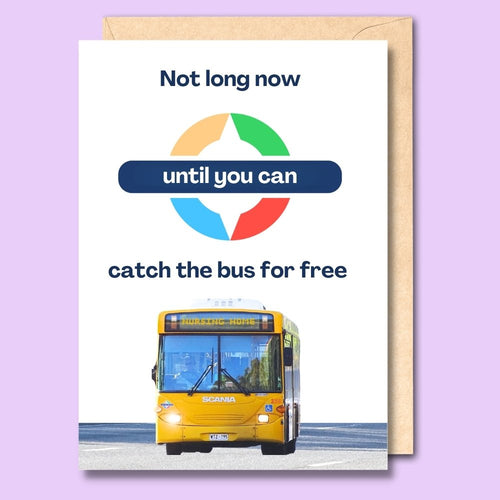 CARD- CATCH THE BUS FOR FREE