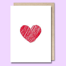 CARD- HEART DESIGN