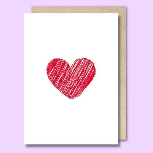 CARD- HEART DESIGN