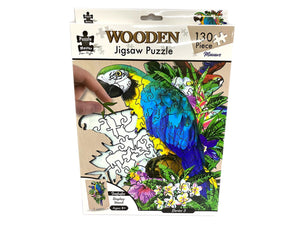WOODEN PUZZLE - MACAWS
