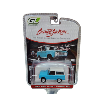 Greenlight Barrett Jackson 1:64 – 1966 Ford Bronco Custom SUV Diecast Model Car