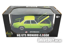 1:24 Lime Green HQ Holden GTS 4 Door Monaro DDA325