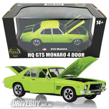 1:24 Lime Green HQ Holden GTS 4 Door Monaro DDA325
