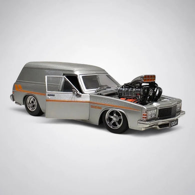 1:24 Silver Holden HZ Panel Van Supercharged LS DDA522