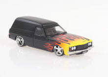 1:24 Black Flames HJ Holden Panelvan Spectra Rides Light Up DDALU16