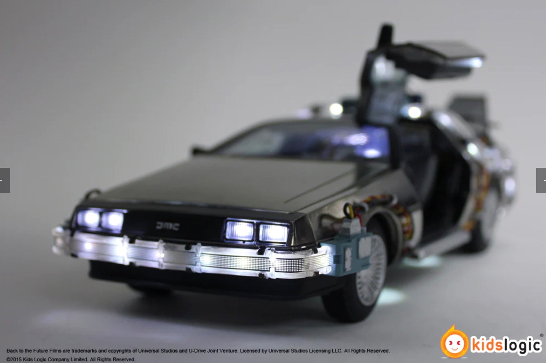 Magnetic Levitating 1/20 DeLorean Time Machine - Maker-Deal™ –