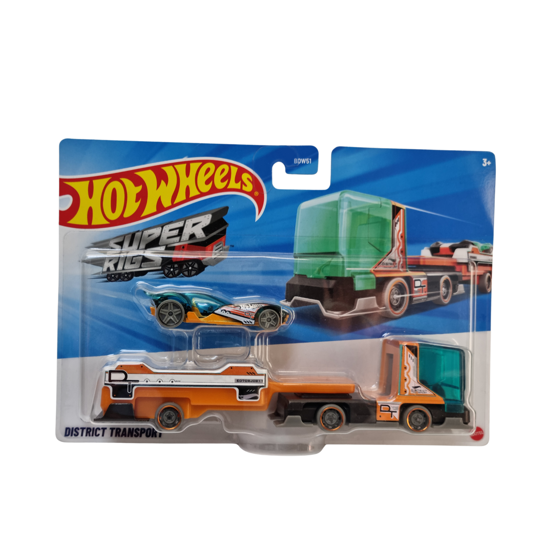 Hot Wheels Super Rigs – District Transport