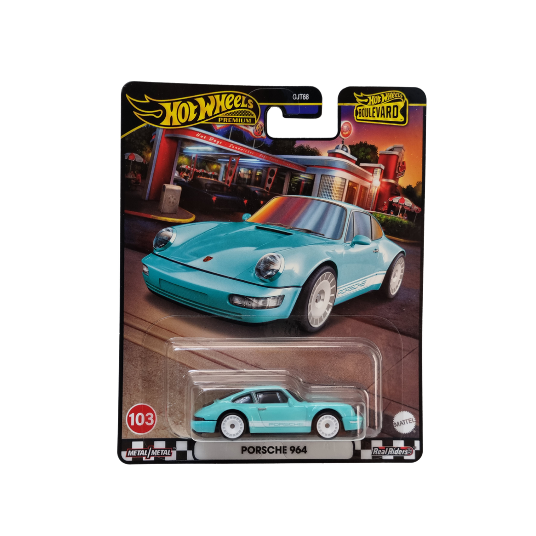 Hot Wheels Boulevard - Porsche 964 (Premium / Real Riders)