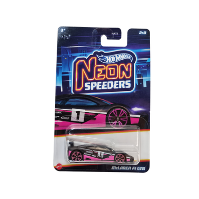 Hot Wheels Neon Speeders - McLaren F1 GTR Hot