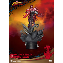 Spider-man Maximum Venom Iron Man Figure Diorama D-Stage DS-066
