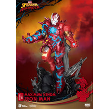 Spider-man Maximum Venom Iron Man Figure Diorama D-Stage DS-066