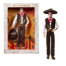Día de Muertos Ken 2025 — Día de Muertos Collector Edition Doll (Charro Outfit, Calavera Makeup)