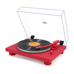 Monster Vinyl Turntable Red