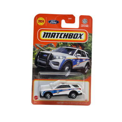 Matchbox 2023 Ford Police Interceptor Utility