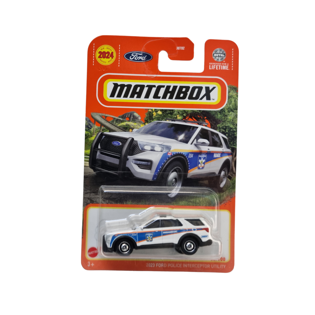 Matchbox 2023 Ford Police Interceptor Utility