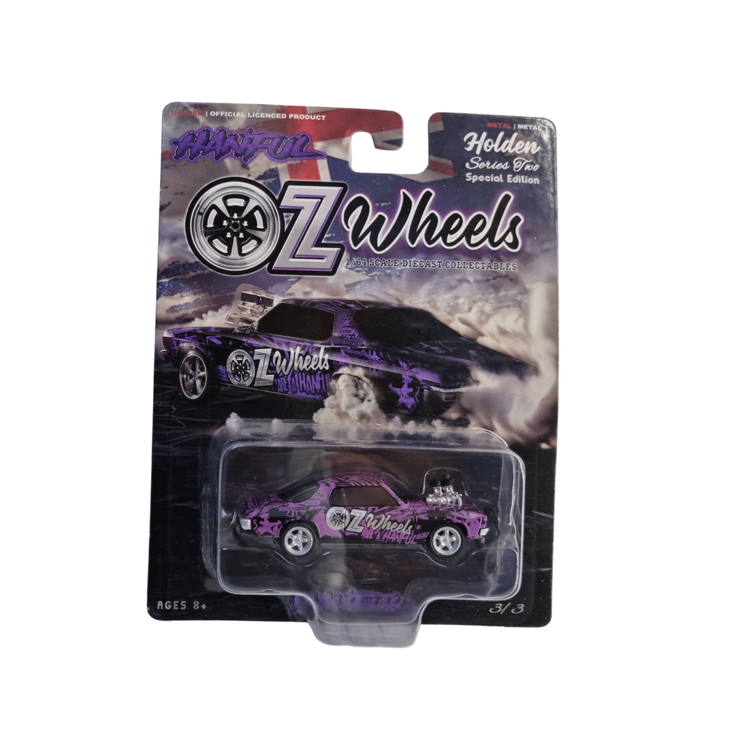 OzWheels 1:64 “Hanful” Special Edition – Holden HQ Monaro Diecast Model Car