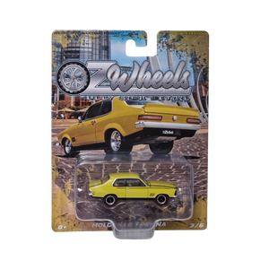 OzWheels 1:64 Holden LC Torana GTR Diecast Model Car – Yellow Collectible