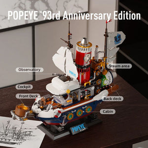 Popeye - Popeye's Adventure Ship Buildable Set (1845pcs)