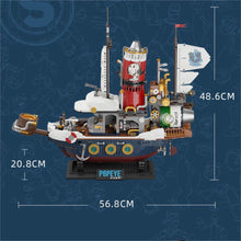 Popeye - Popeye's Adventure Ship Buildable Set (1845pcs)