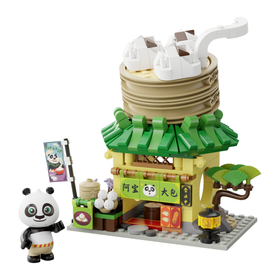 Kung Fu Panda - Po's Bakery Buildable Set (316pcs)