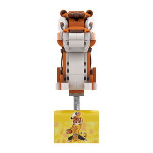 Kung Fu Panda - Tigress on SkateKart Buildable Figure (195pcs)