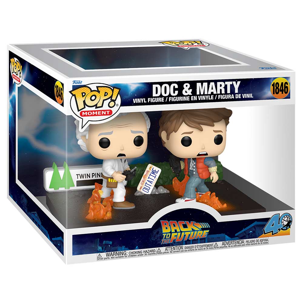 Pop - Moment Back to the Future DOC & MARTY