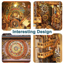 Clock Tower Book Nook Tonecheer