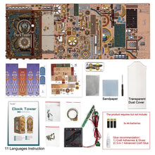 Clock Tower Book Nook Tonecheer