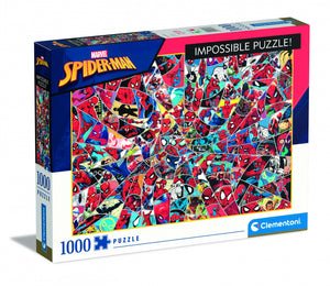Clementoni Puzzle Spiderman Impossible Puzzle 1000 pieces