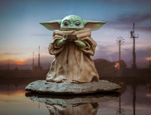 Star Wars - The Mandalorian Grogu The Child with Soup 1:2 Scale Statue
