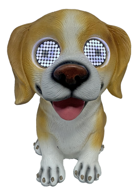 SOLAR DOG W LCD MOVING EYES