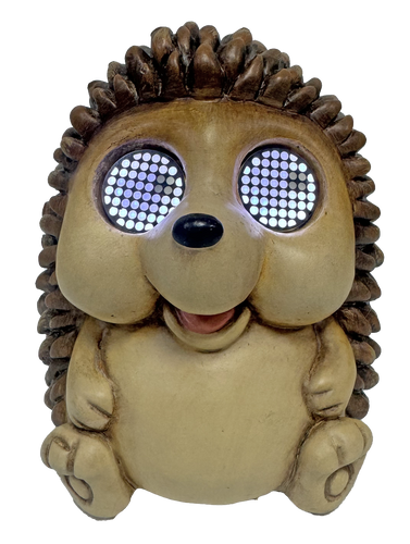 SOLAR HEDGEHOG LCD MOVING EYES