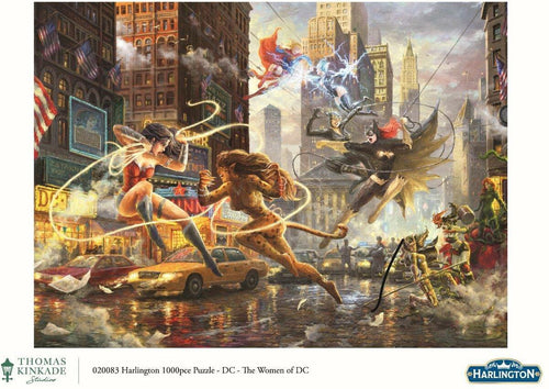 Harlington Thomas Kinkade PQ DC Comics The Women of DC 1000 pieces