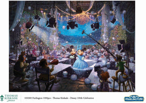 Harlington Thomas Kinkade PQ Disney 100th Celebration 1000 pieces