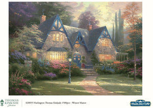 Harlington Thomas Kinkade PQ Winsor Manor 1500 pieces