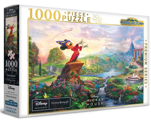 Harlington Thomas Kinkade PQ Disney Fantasia 1000 pieces
