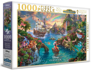 Harlington Thomas Kinkade PQ Disney Peter Pan's Neverland 1000 pieces