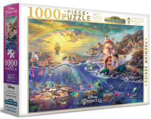 Harlington Thomas Kinkade PQ Disney The Little Mermaid 1000 pieces
